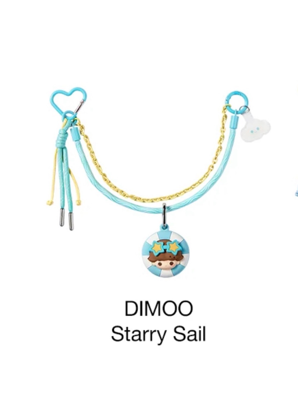 DIMOO Starry Sail Blue Charm Bracelet